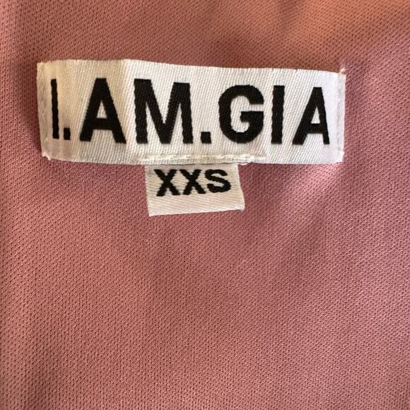 I.AM.GIA Elori Corset Top Pink and Purple Cropped Women’s Size XXS Coquette - Picture 9 of 9